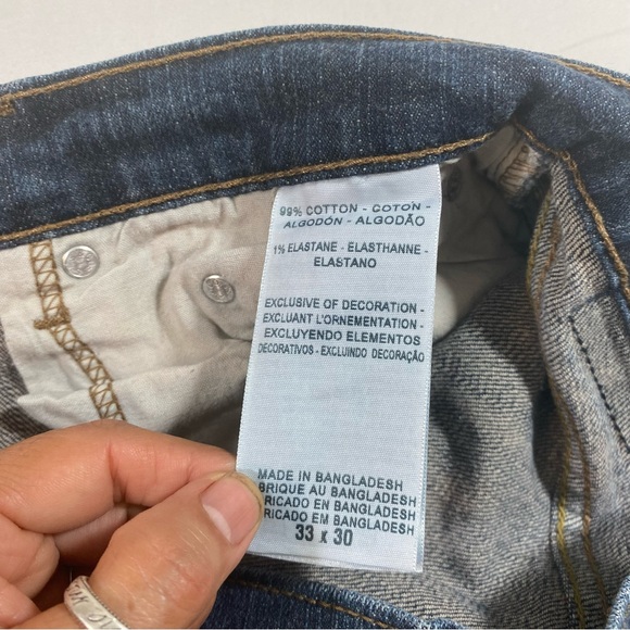 Denizen Levi’s 285 Relaxed Jeans 33x30 blue denim jeans Men’s Stretchy j… - Picture 8 of 12